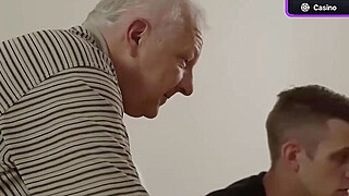 Mature stud smashes his girlfriend while friend fixes pc in a step fantasy Big Boobs Porn Video