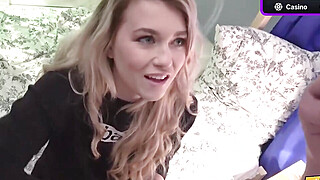 Pretty youthful blond backpacker practices intense orgasm after prolonged... Big Boobs Porn Video