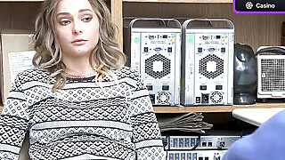 A pretty teenager gets caught and plowed by a massive security guard with... Big Boobs Porn Video