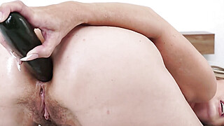 MILF Tries Anal BBC After Deep Dildo Play Big Boobs Porn Video