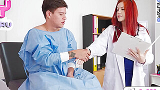 Sexy Latina Doctor Gives Deep Blowjob Big Boobs Porn Video