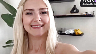 Homemade blonde stunner in red sundress loves huge cock Big Boobs Porn Video