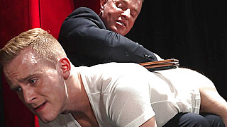 Strict Master spanks the ass of Twink teen Porn Video