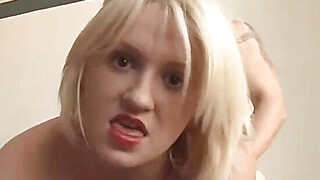 Cute chubby blonde enjoys a hard fucking Porn Video