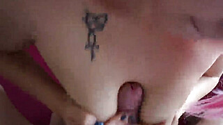 Teen Gets Creamy Pussy Fucked and Gives a Titfuck Porn Video