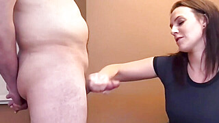 The best handjob this tiny dick ever got from a complete stranger Porn Video