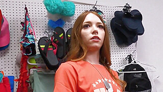 ShopliftingTeen - Skinny Teen Shoplifter Set Free After Letting Officer Fuck... Porn Video