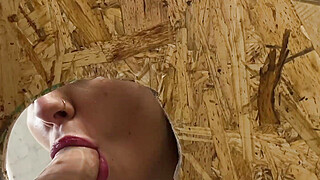 Slut gave herself through gloryhole to two big-dicked strangers and got... Porn Video