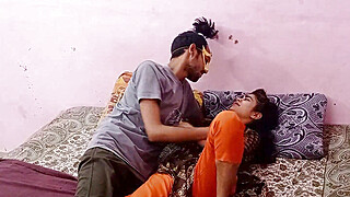 Indian Sexy Skinny Girlfriend Seduced By Her Boyfriend After College Porn Video