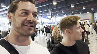 Papi Kocic and Daniel Knight pick up girl in public and take her back to the... Porn Video