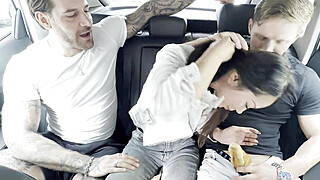 Papi Kocic and Daniel Knight pick up girl in public and take her back to the car...