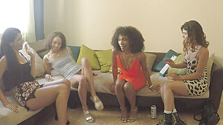 Waiting Room (Kira Noir, Olivia Jayy, Harley Haze, April Reign, Alexis Tae) Porn Video