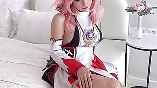 Yae Miko from the Genshin Impact De vol1 Porn Video