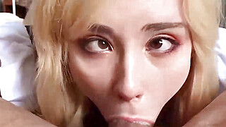 Horny Deepthroad and Cum in Mouth POV after Porn Video