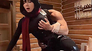 Mikasa Anal Roughly Fucks till Cum Porn Video