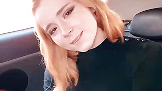 Redhead Suck Dick Taxi Driver and Cum Sw Porn Video