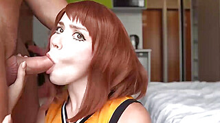 Cheerleader Ochako Uraraka Fucked Hard Porn Video