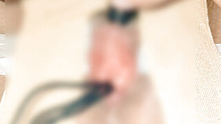 An electric current was applied to the clitoris and a needle was inserted! Porn Video