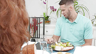 BRAZZERS - Curvy Redhead Natasha Nice Sneakily Seduces Her Sister's Boyfriend... Porn Video