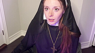 Innocent Nun hoping to be apart of this elite convent has to follow strange... Porn Video