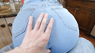 Aroused stepSon targets stepMoms ass while shes cooking Porn Video