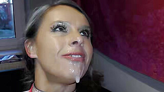 Bukkake Gangbang for German Sexy Susi Porn Video