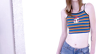 Superb New Brunette Cums Super Intense Hot Girl Video Porn Video