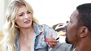 Rough BBC pounding of bigot blonde neighbor Porn Video