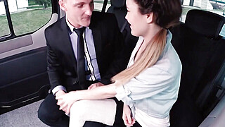 Hot Babe Seduces and Fucks Lucky Chauffeur - VIP SEX VAULT Porn Video